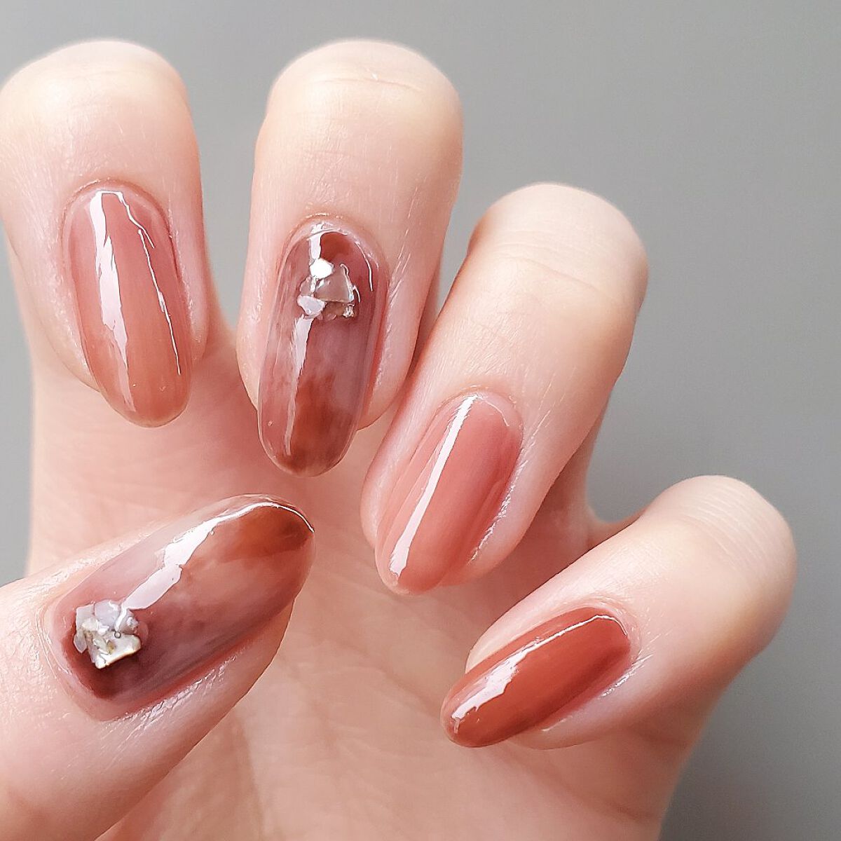 クイッククリスタルコートⅡ/ネイリスト/ネイルトップコートを使ったクチコミ（2枚目）