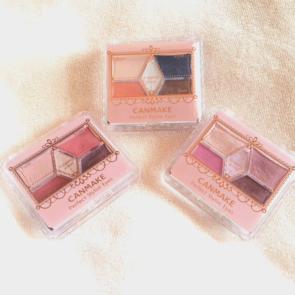 【旧品】パーフェクトスタイリストアイズ/キャンメイク/アイシャドウパレットを使ったクチコミ(1枚目)