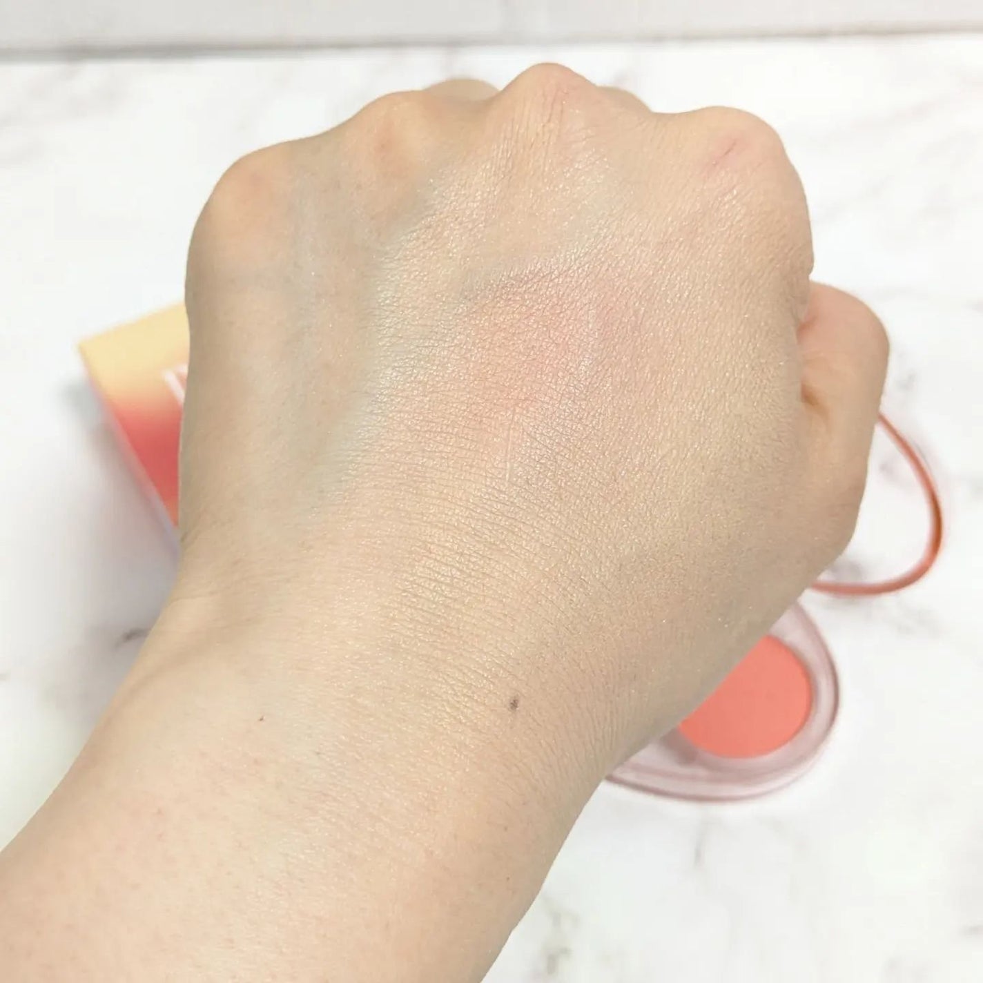 デュアルチークメロウ/fwee/ジェル・クリームチークを使ったクチコミ(5枚目)