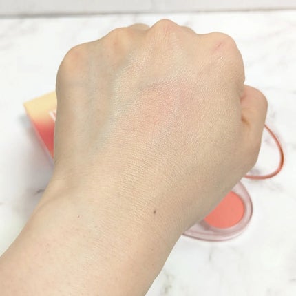 デュアルチークメロウ/fwee/ジェル・クリームチークを使ったクチコミ(5枚目)