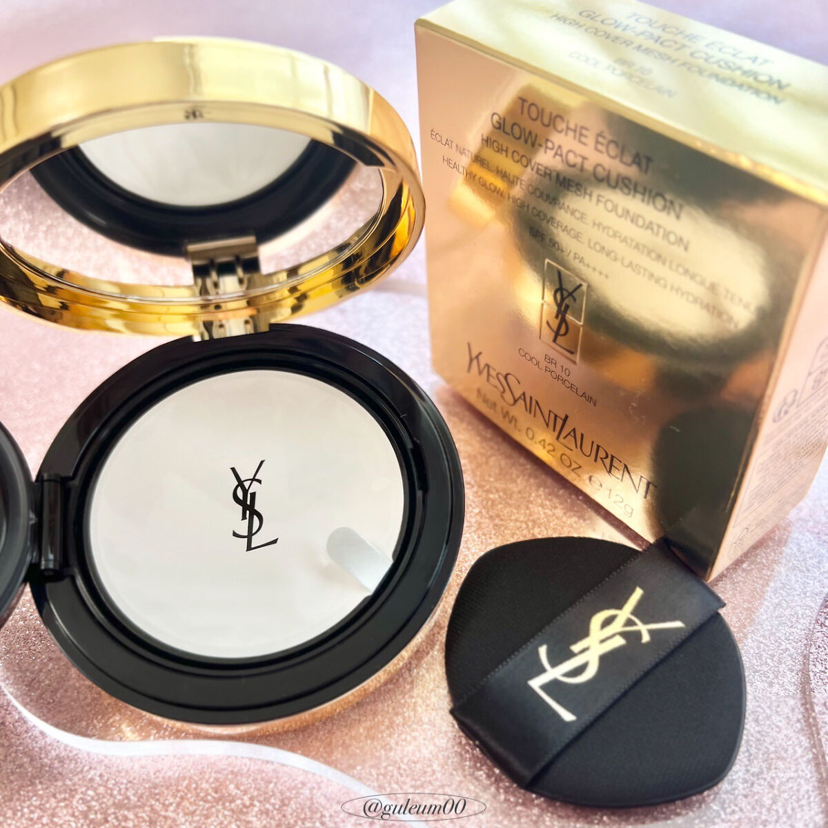 ラディアント タッチ グロウパクト B10/YVES SAINT LAURENT BEAUTE/クッションファンデーションを使ったクチコミ（3枚目）