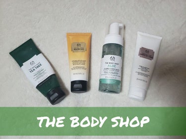 THE BODY SHOP ドロップスオブライト ピュアクラリファイング フォームウォッシュのクチコミ「THE BODY SHOP　洗顔比較
一時期めちゃハマっていたTHE BODY SHOP🌿
洗.....」（1枚目）