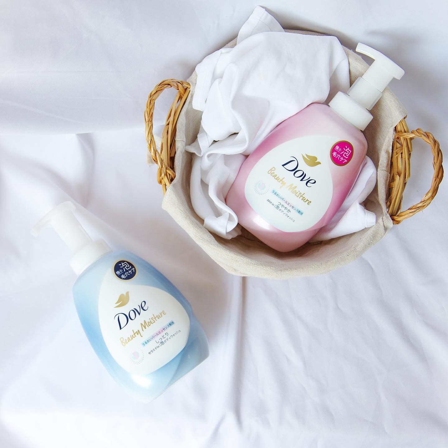 ビューティーモイスチャー 泡ボディウォッシュ しっとり/ダヴ/ボディソープを使ったクチコミ（1枚目）