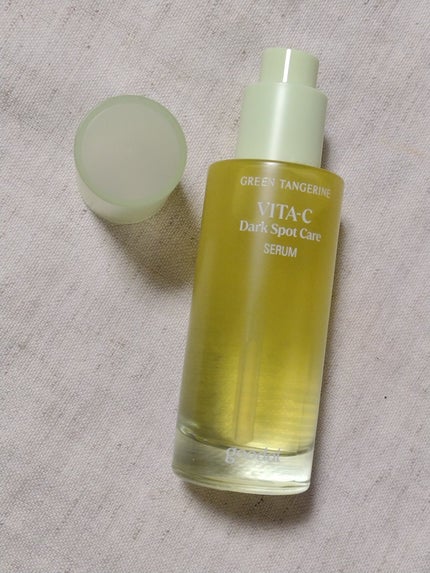 グリーンタンジェリン ビタC ダークスポットケアセラム/goodal/美容液を使ったクチコミ(4枚目)
