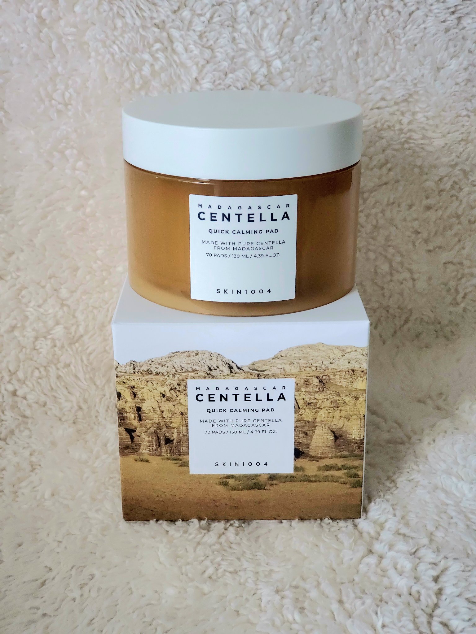 センテラ クイックカーミングパッド/SKIN1004/トナーパッドを使ったクチコミ（1枚目）