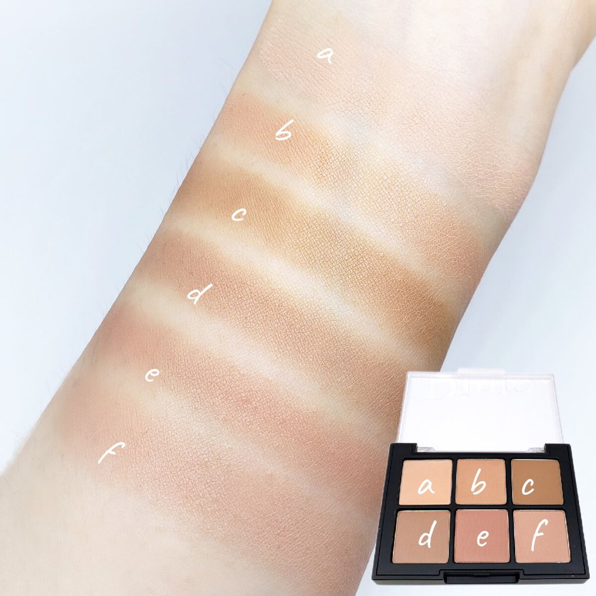 ブラーフィニシュシャドウパレット/Dinto/アイシャドウパレットを使ったクチコミ(3枚目)