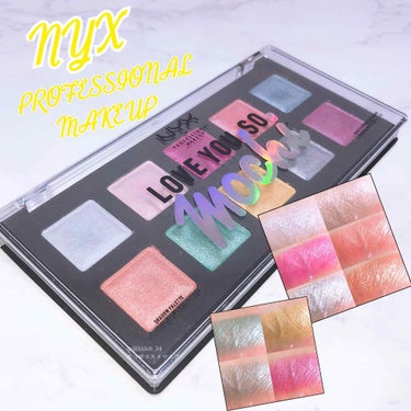 ラブ ユー ソー モッチ シャドウ パレット/NYX Professional Makeup/ジェル・クリームアイシャドウを使ったクチコミ（1枚目）