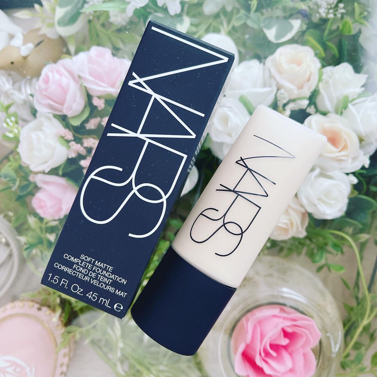 ソフトマットコンプリート ファンデーション 00309/NARS/リキッドファンデーションを使ったクチコミ（1枚目）