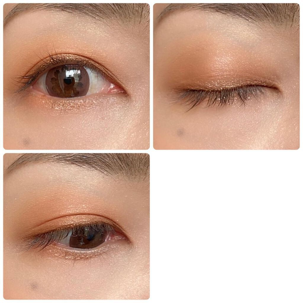 ベージュトーンアイシャドウ/CEZANNE/アイシャドウパレットを使ったクチコミ（3枚目）