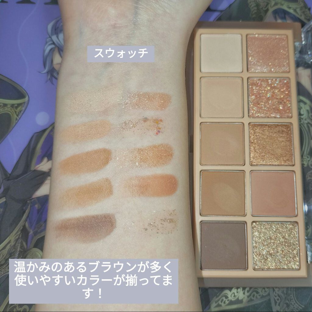 ベターザンパレット/rom&nd/アイシャドウパレットを使ったクチコミ(4枚目)