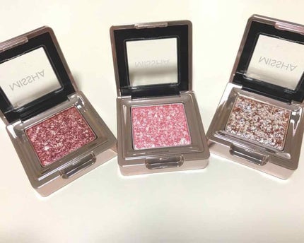 グリッタープリズム シャドウ/MISSHA/グリッターを使ったクチコミ(1枚目)