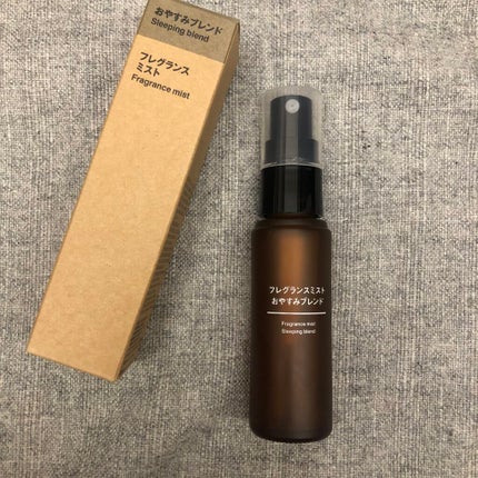 フレグランスミスト おやすみブレンド/無印良品/香水(その他)を使ったクチコミ(1枚目)