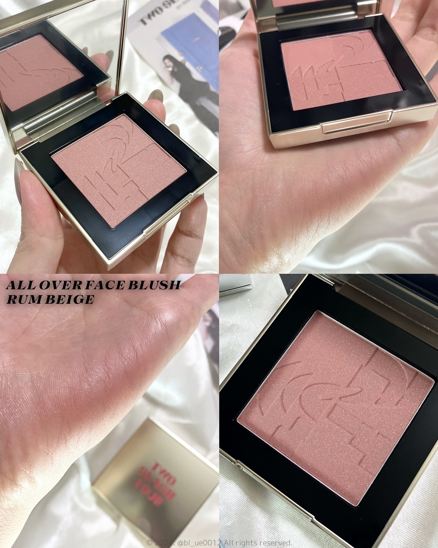 ストロビングフェイスキューブ/TWO SLASH FOUR/ハイライトを使ったクチコミ（3枚目）