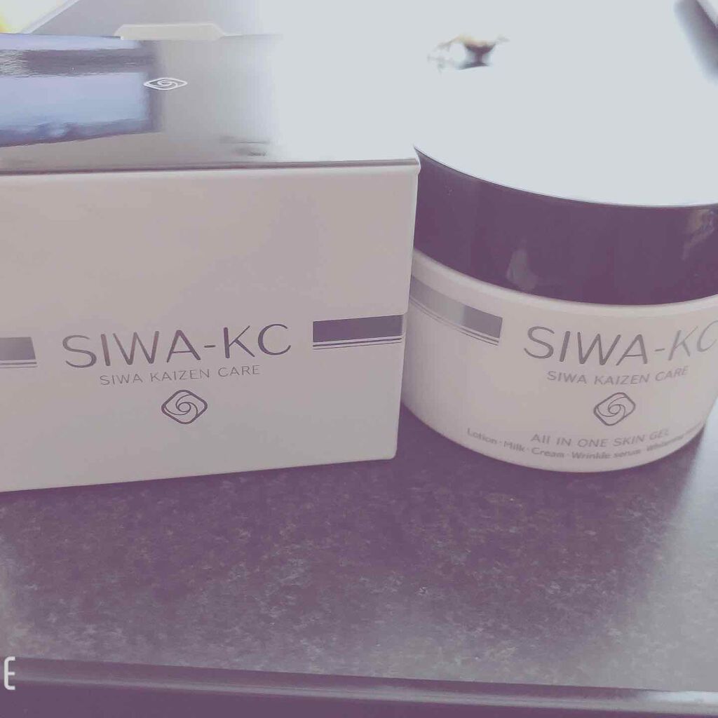 SIWA-KC オールインワンスキンジェル/ハーブ健康本舗/オールインワン化粧品を使ったクチコミ(1枚目)