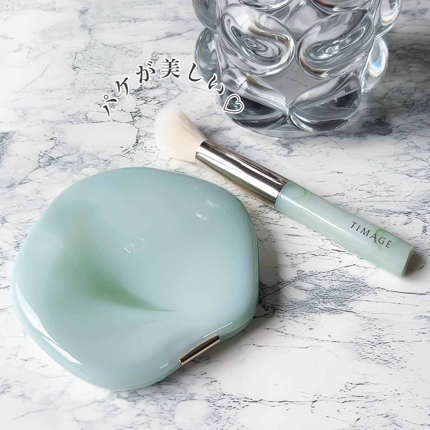 TIMAGE 3色チークパレット/TIMAGE/パウダーチークを使ったクチコミ(5枚目)