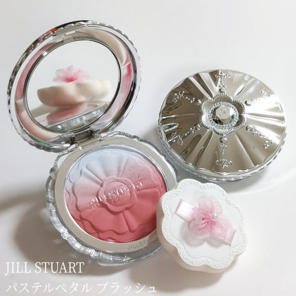 ジルスチュアート パステルペタル ブラッシュ/JILL STUART/パウダーチークを使ったクチコミ(1枚目)