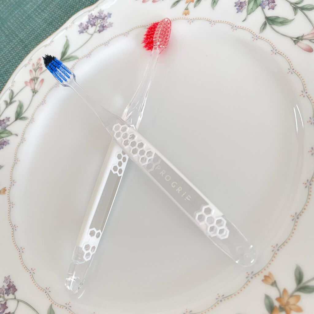 プログリップハブラシ　typeⅠ/エビス/歯ブラシを使ったクチコミ（1枚目）