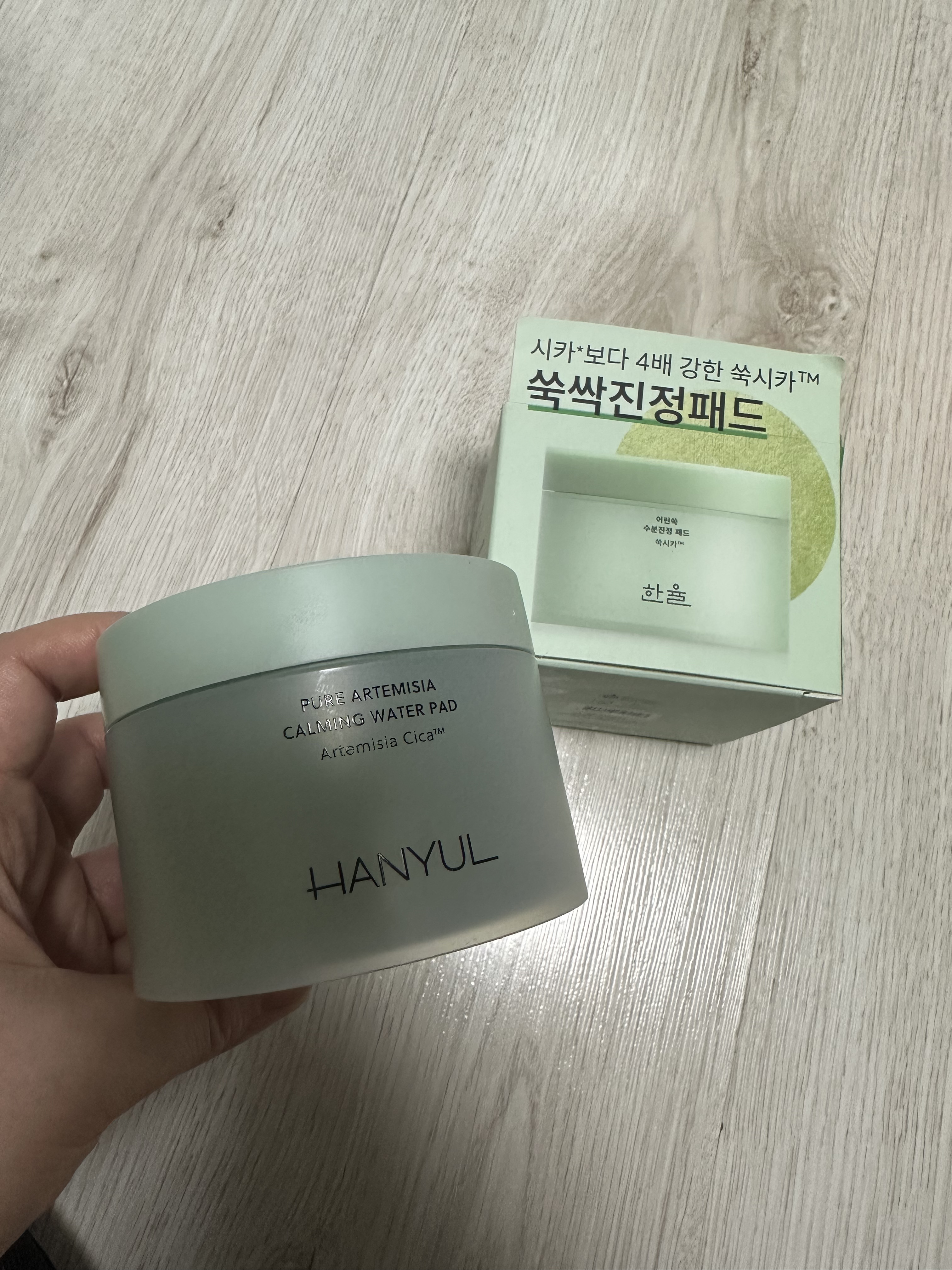 ピュアアルテミシアカーミングパッド/HANYUL(ハンユル)/トナーパッドを使ったクチコミ（1枚目）