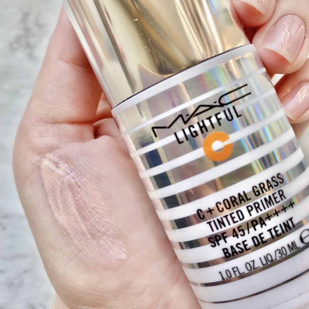 ライトフル Ｃ＋ティンティッド プライマーSPF45(PA++++)/M・A・C/化粧下地を使ったクチコミ（1枚目）