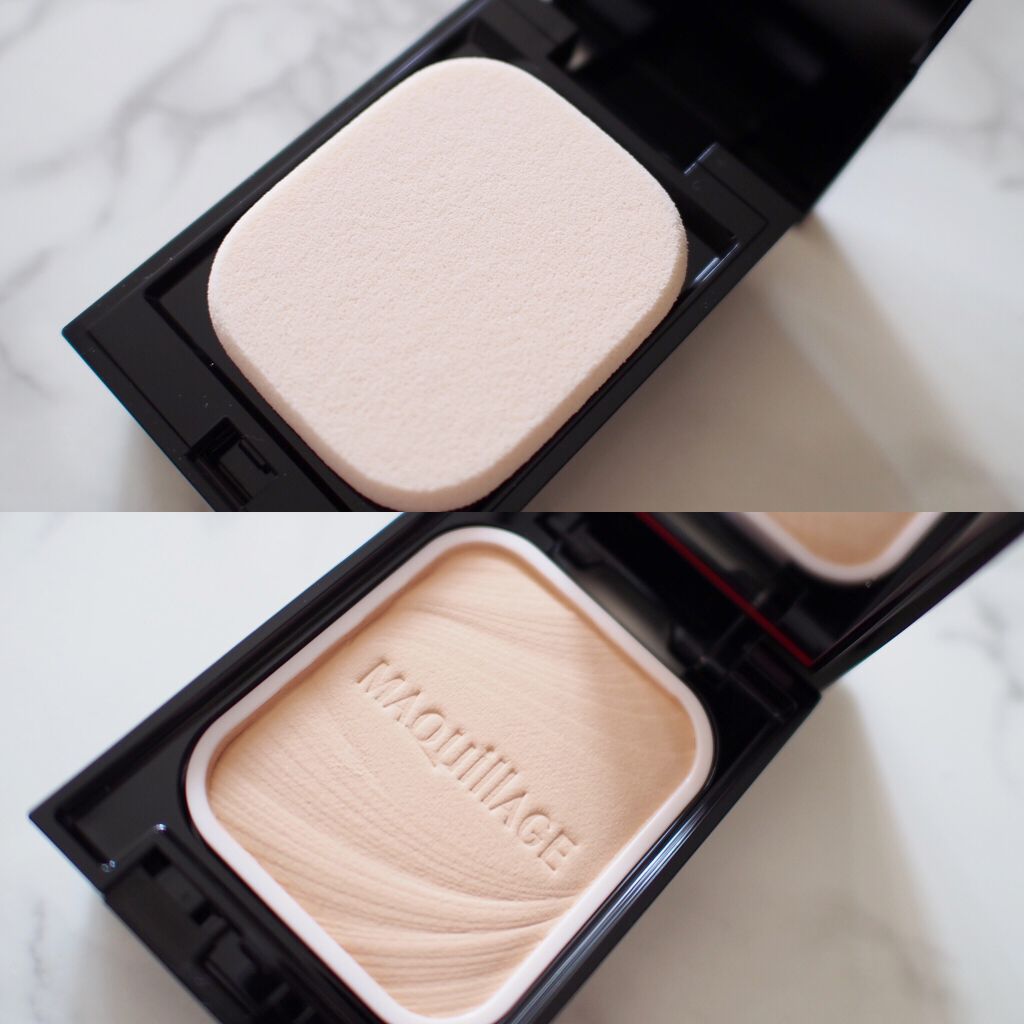 ドラマティックパウダリー EX/マキアージュ/パウダーファンデーションを使ったクチコミ(3枚目)