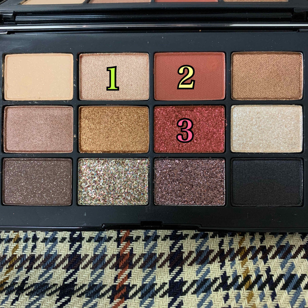 インフェルノ アイシャドーパレット/NARS/アイシャドウパレットを使ったクチコミ（2枚目）
