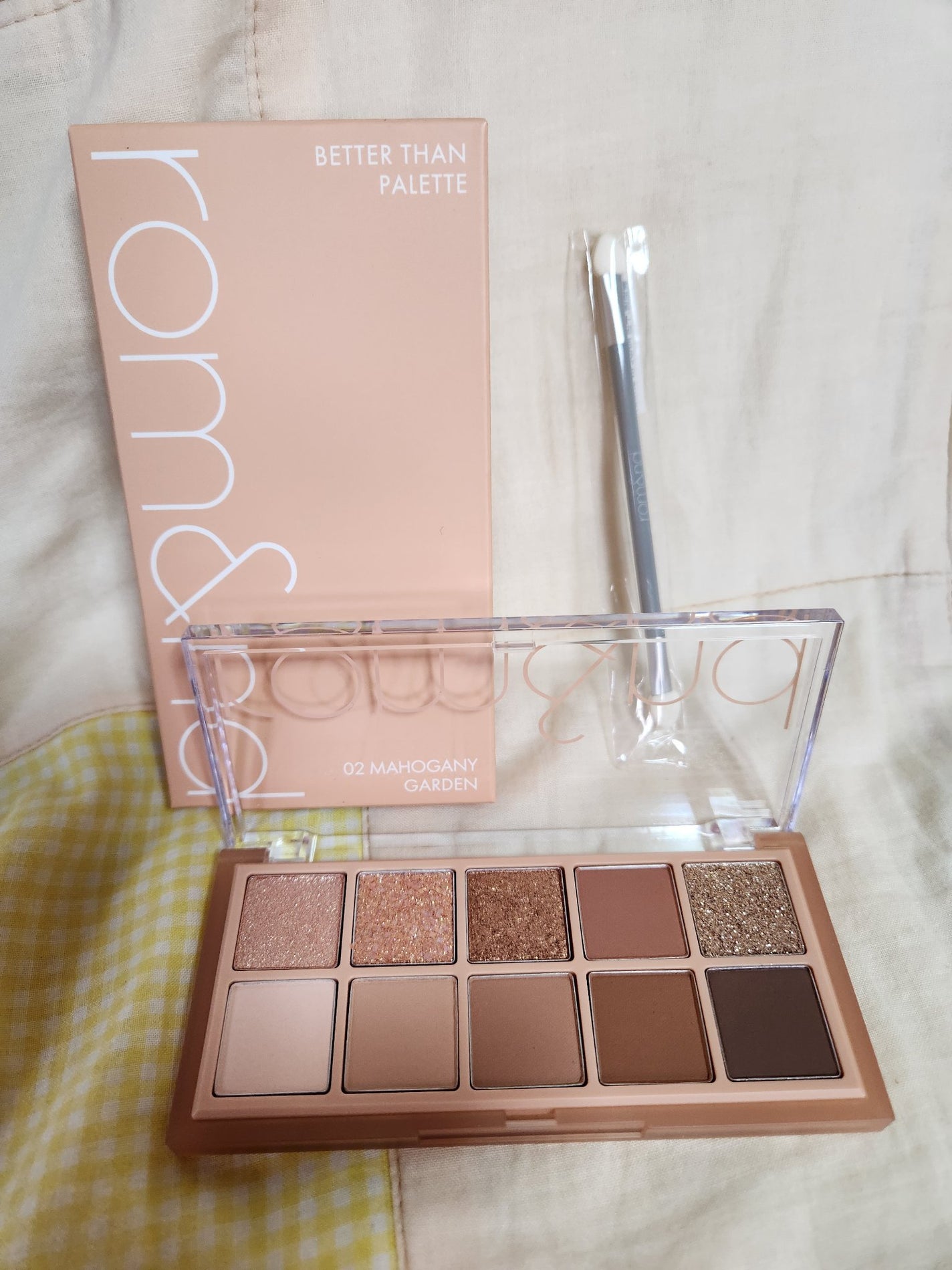 ベターザンパレット/rom&nd/アイシャドウパレットを使ったクチコミ(1枚目)