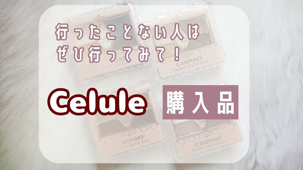 【旧品】パーフェクトスタイリストアイズ/キャンメイク/アイシャドウパレットを使ったクチコミ(1枚目)