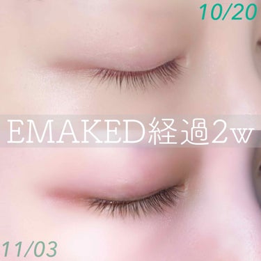 EMAKED（エマーキット）/水橋保寿堂製薬/まつげ美容液を使ったクチコミ（1枚目）