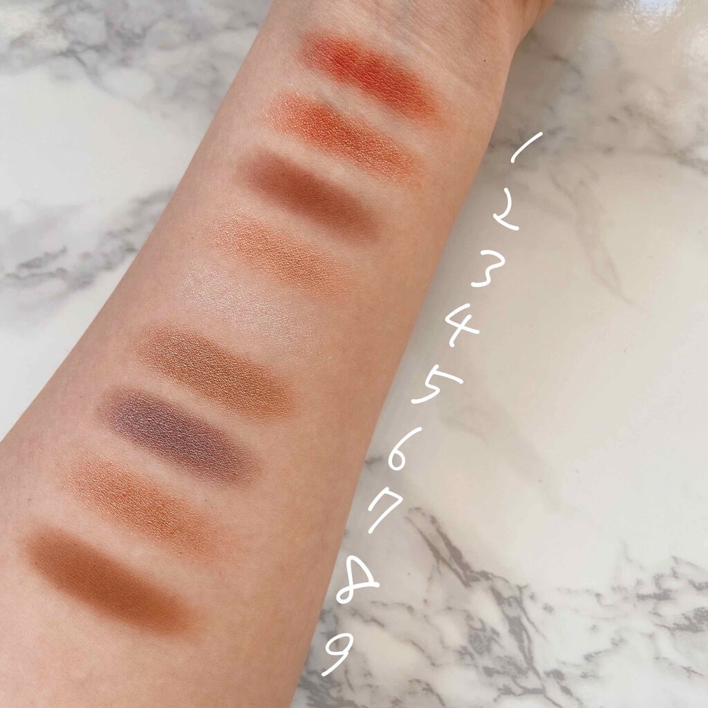 UR GLAM BLOOMING EYE COLOR PALETTE/U R GLAM/アイシャドウパレットを使ったクチコミ(3枚目)