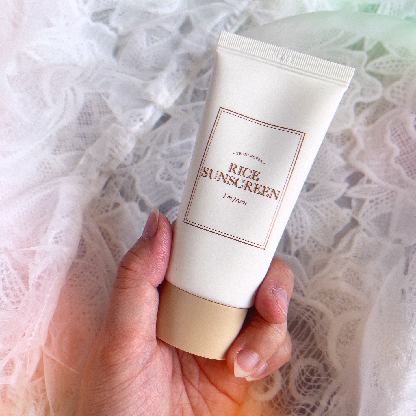 ライスサンスクリーン/I'm from/日焼け止めクリームを使ったクチコミ（2枚目）