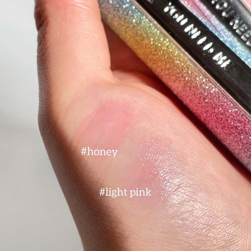 YNM  レインボーハニーリップバーム/YNM/リップバームを使ったクチコミ（3枚目）