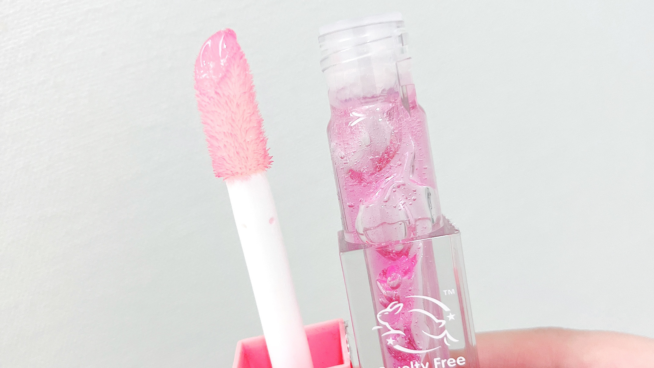 オーマイグロス リップオイル/リンメル ロンドン/リップグロスを使ったクチコミ（2枚目）