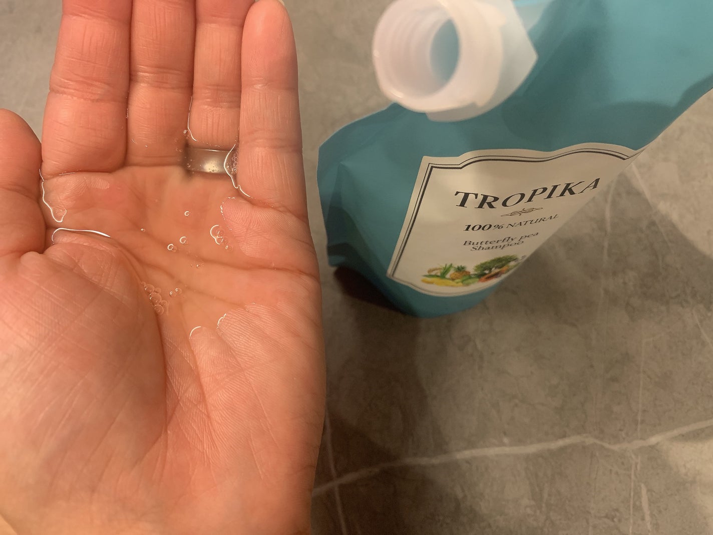 バタフライピーシャンプー/バタフライピーコンディショナー/TROPIKA/市販シャンプーを使ったクチコミ(2枚目)