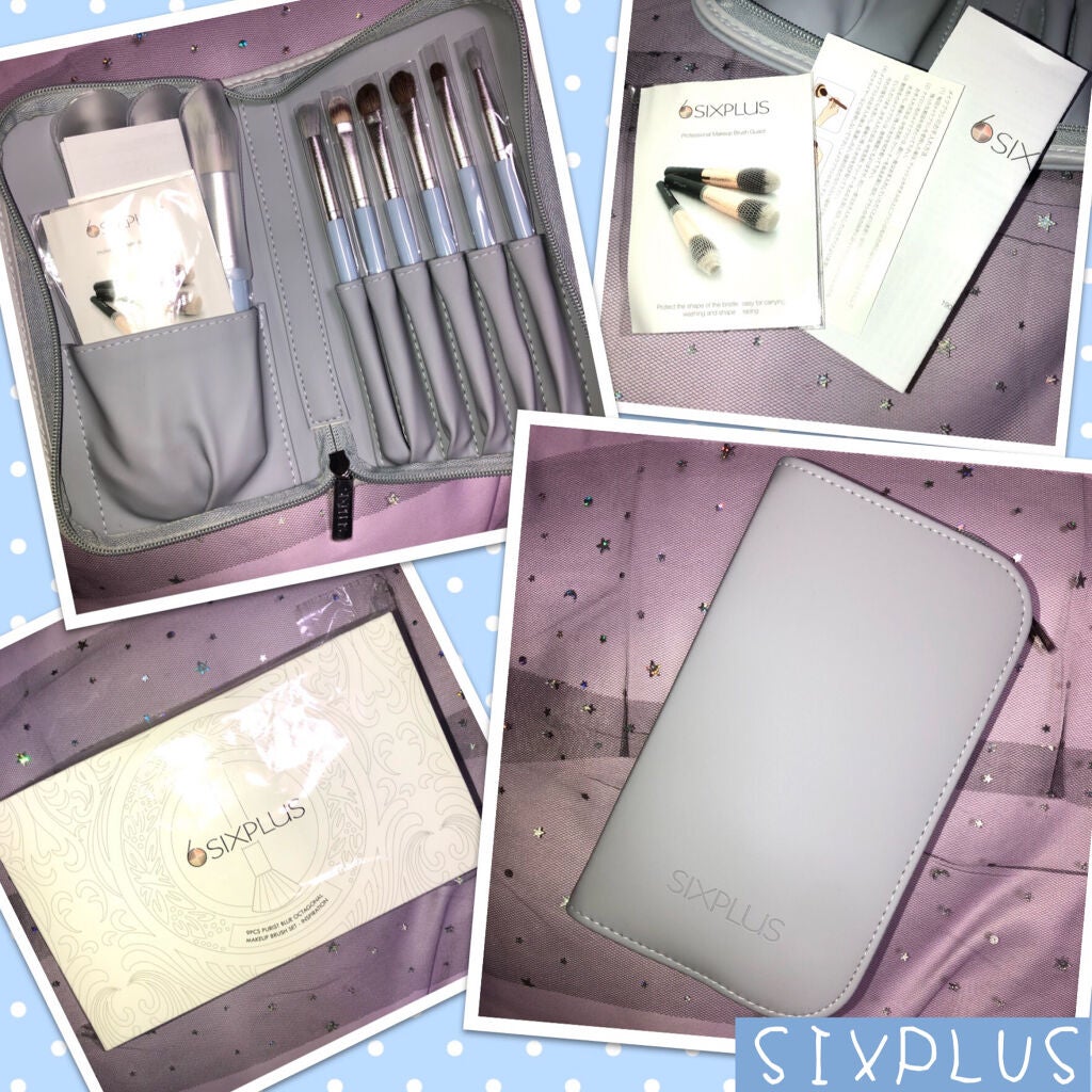 SIXPLUS 八角メイクブラシ9本セット—Inspiration シリーズ/SIXPLUS/メイクブラシを使ったクチコミ(1枚目)