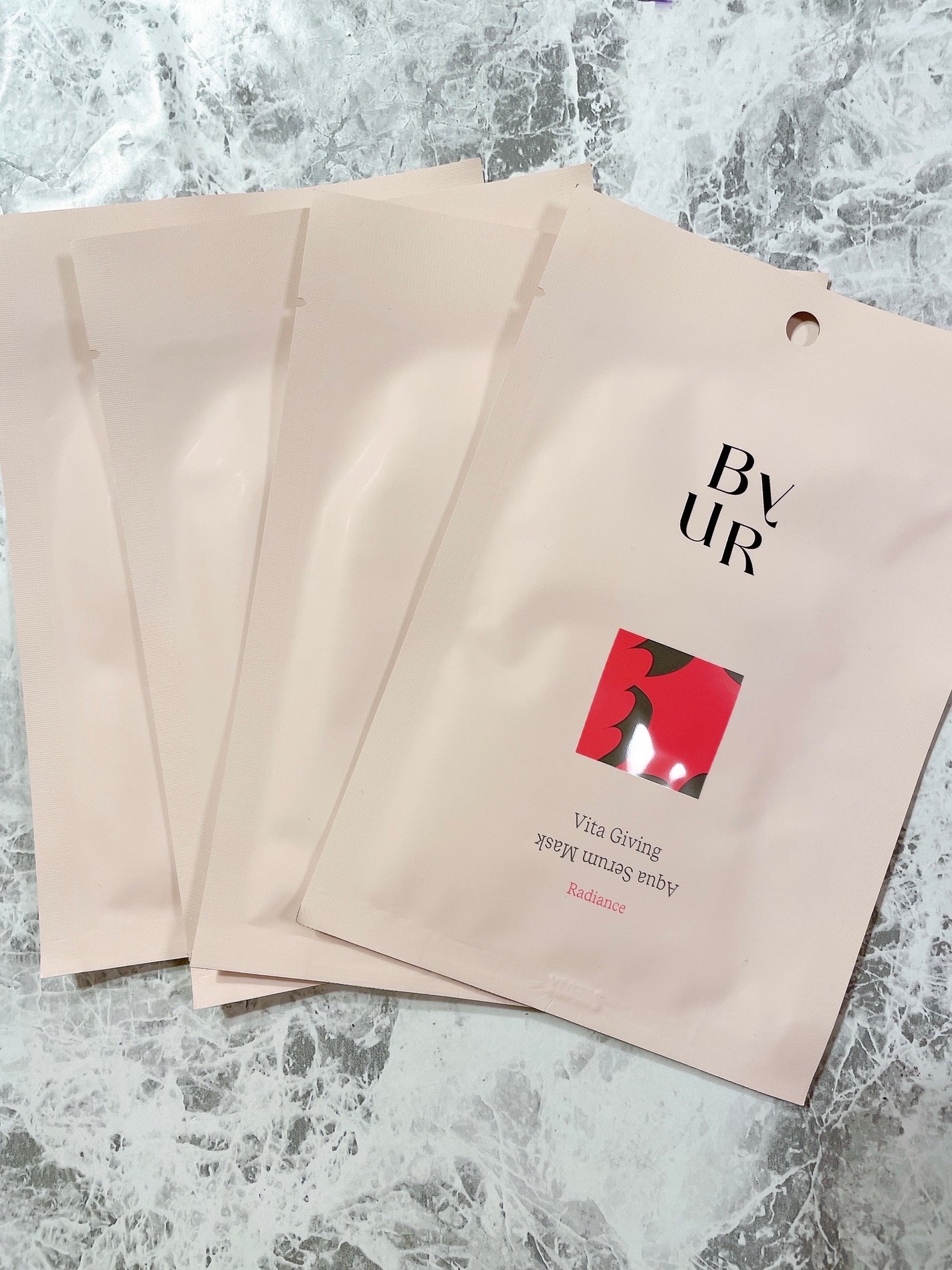 ビタギビング アクアセラムマスク/ByUR/シートマスク・パックを使ったクチコミ(3枚目)