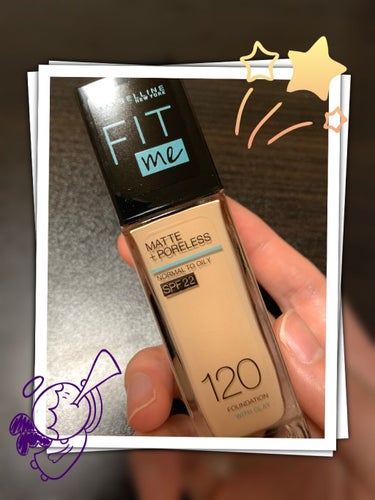 フィットミー リキッドファンデーション R/MAYBELLINE NEW YORK/リキッドファンデーションを使ったクチコミ（1枚目）