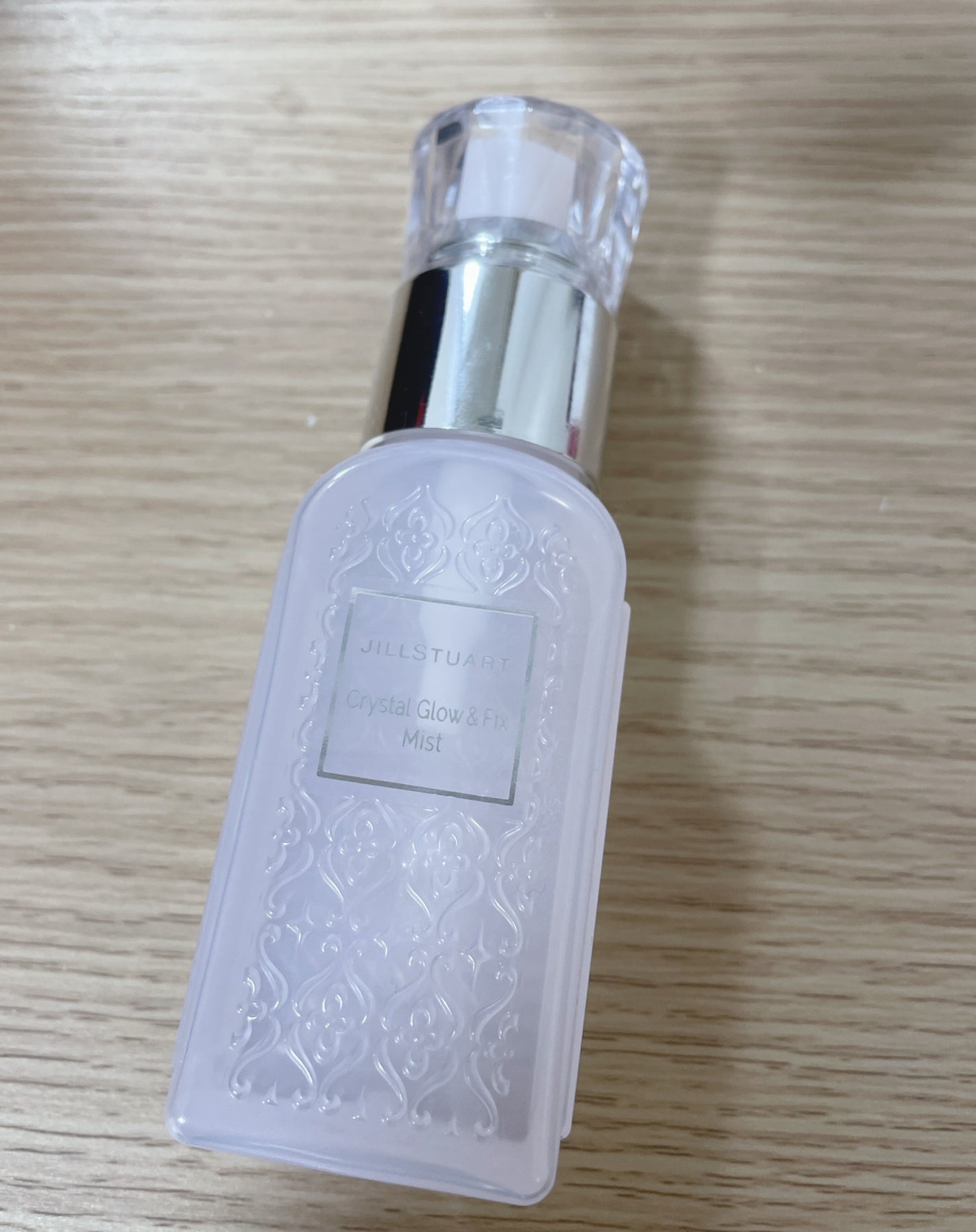 クリスタル グロウ&フィックス ミスト/JILL STUART/フィックスミストを使ったクチコミ(1枚目)