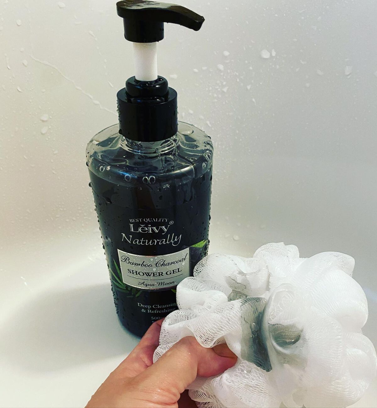 レイヴィー ファンタジーボディーシャンプー バンブーチャコール/Leivy/ボディソープを使ったクチコミ(3枚目)