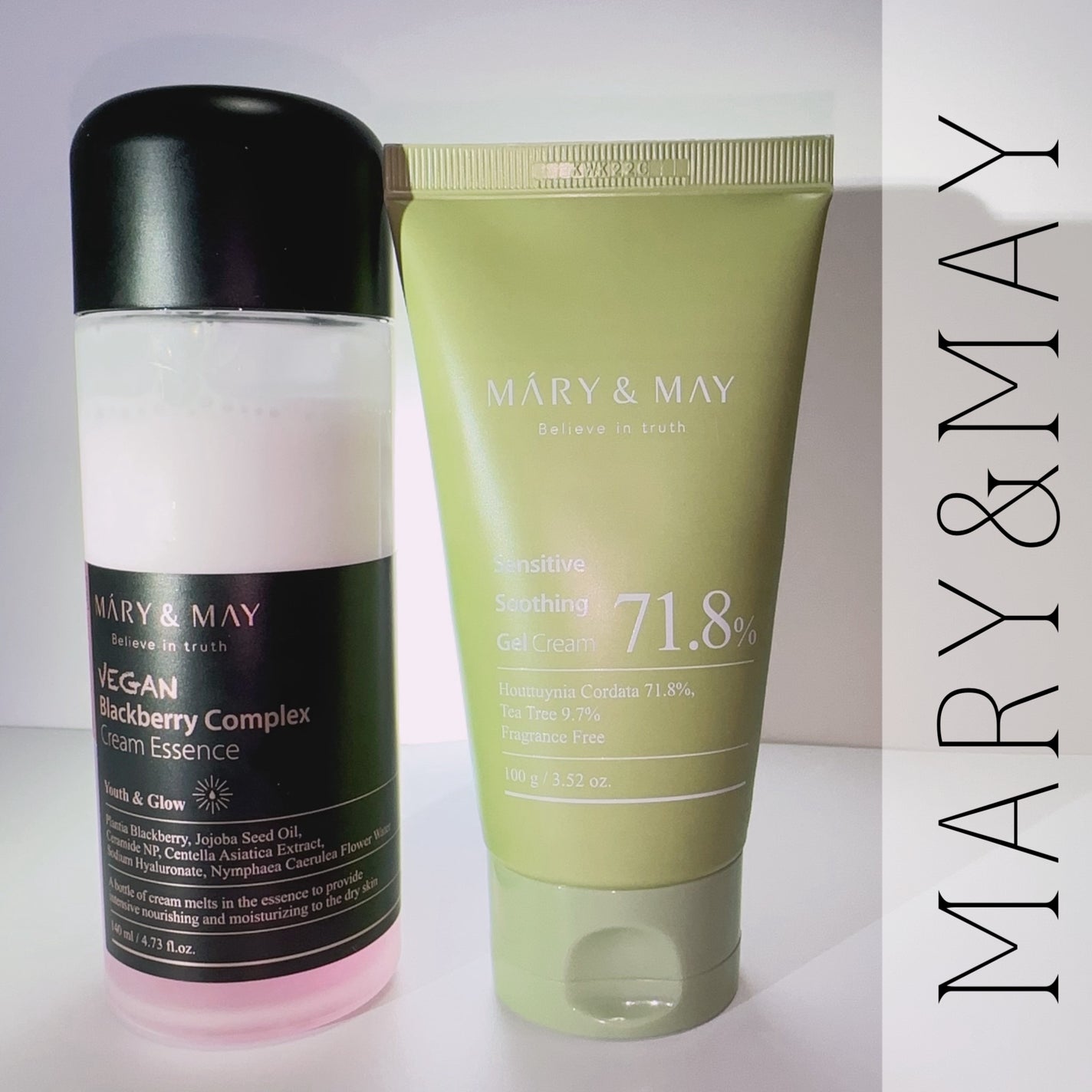 Sensitive Soothing Gel Cream/MARY&MAY/フェイスクリームを使ったクチコミ(1枚目)