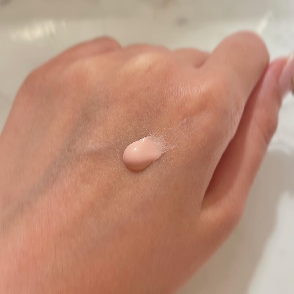 トーンアップカラープライマー  パールピンク/Ririmew/化粧下地を使ったクチコミ（2枚目）