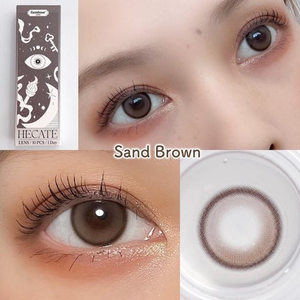 Hecate 1Day/Gemhour lens/カラーコンタクトレンズを使ったクチコミ(3枚目)