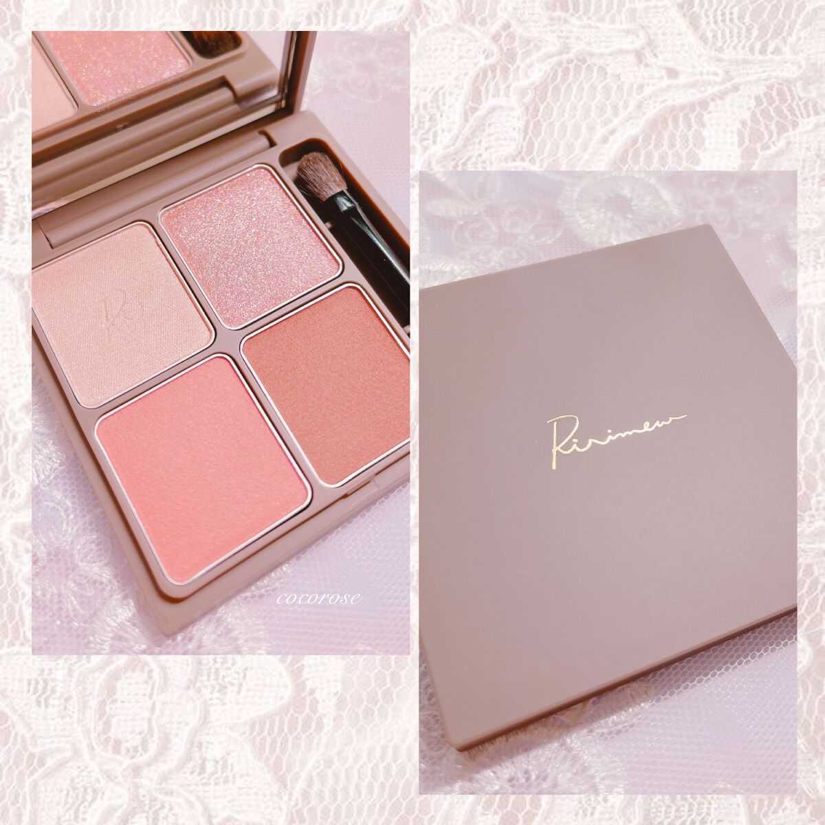 インザミラーアイパレット/Ririmew/アイシャドウパレットを使ったクチコミ（1枚目）