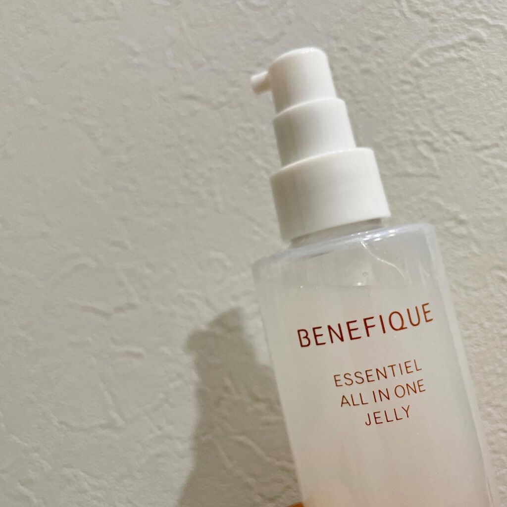 エッセンシャル オールインワン ジュレ 本体/BENEFIQUE/美容液を使ったクチコミ（3枚目）
