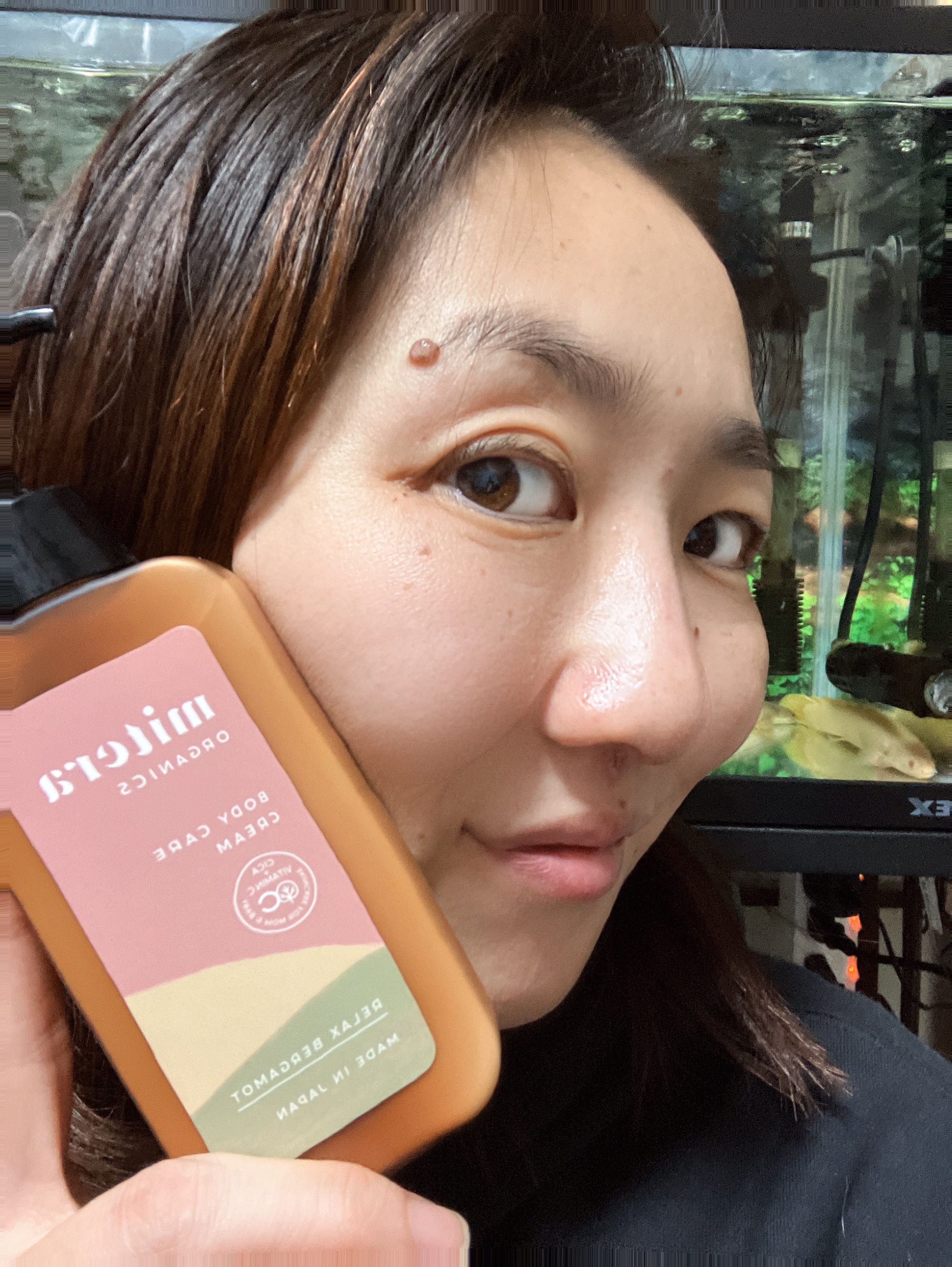 ミテラオーガニクスボディケアクリーム 微香性/mitera organics/ボディクリームを使ったクチコミ（1枚目）