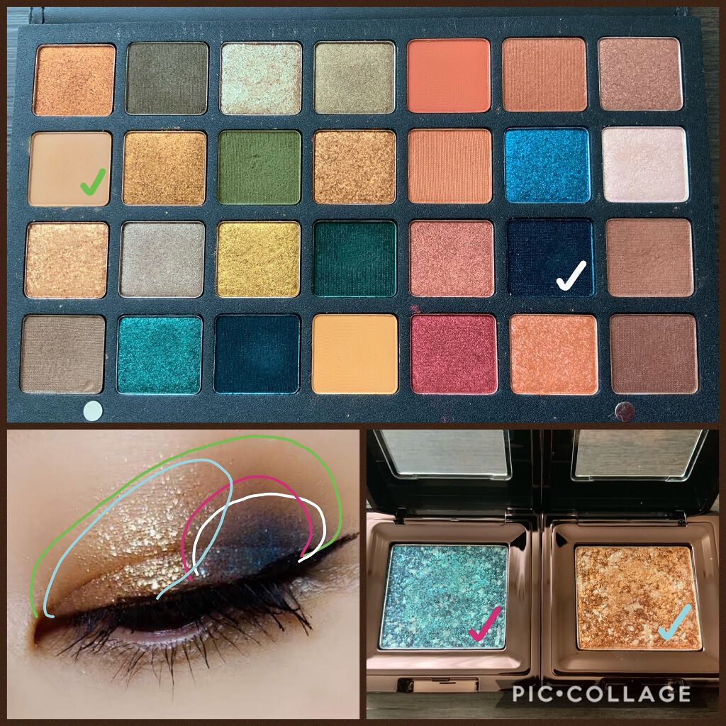 ナターシャ デノナ メトロポリス パレット/Natasha Denona/アイシャドウパレットを使ったクチコミ(2枚目)