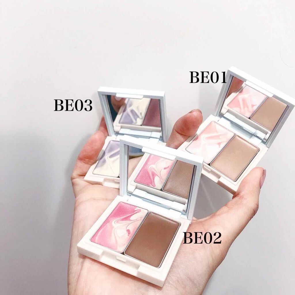 カラーブレンドグローアイカラー/ディエム クルール/ジェル・クリームアイシャドウを使ったクチコミ(2枚目)