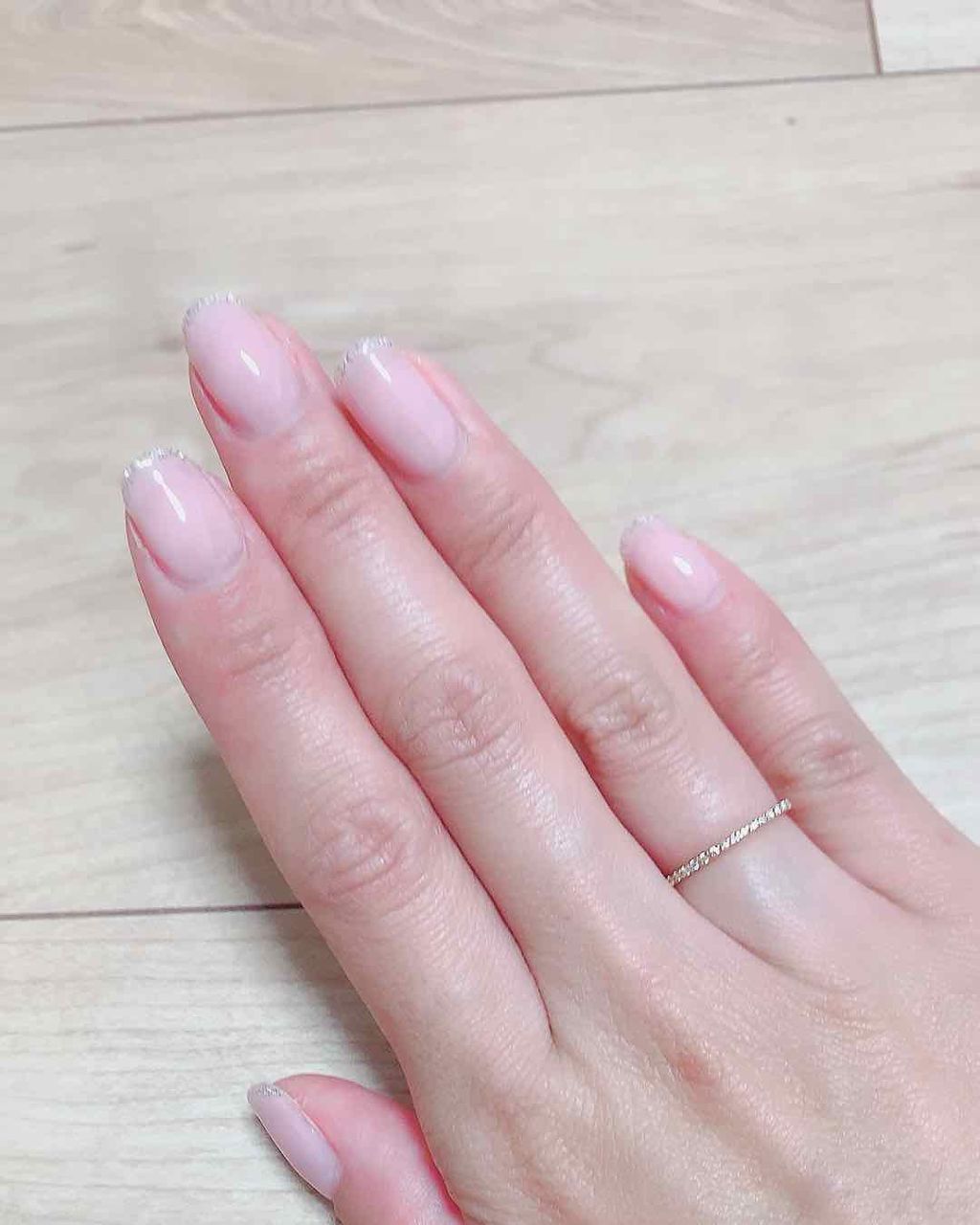 ジェルネイル シルバー/ジェルミーワン/ジェルネイルを使ったクチコミ（2枚目）