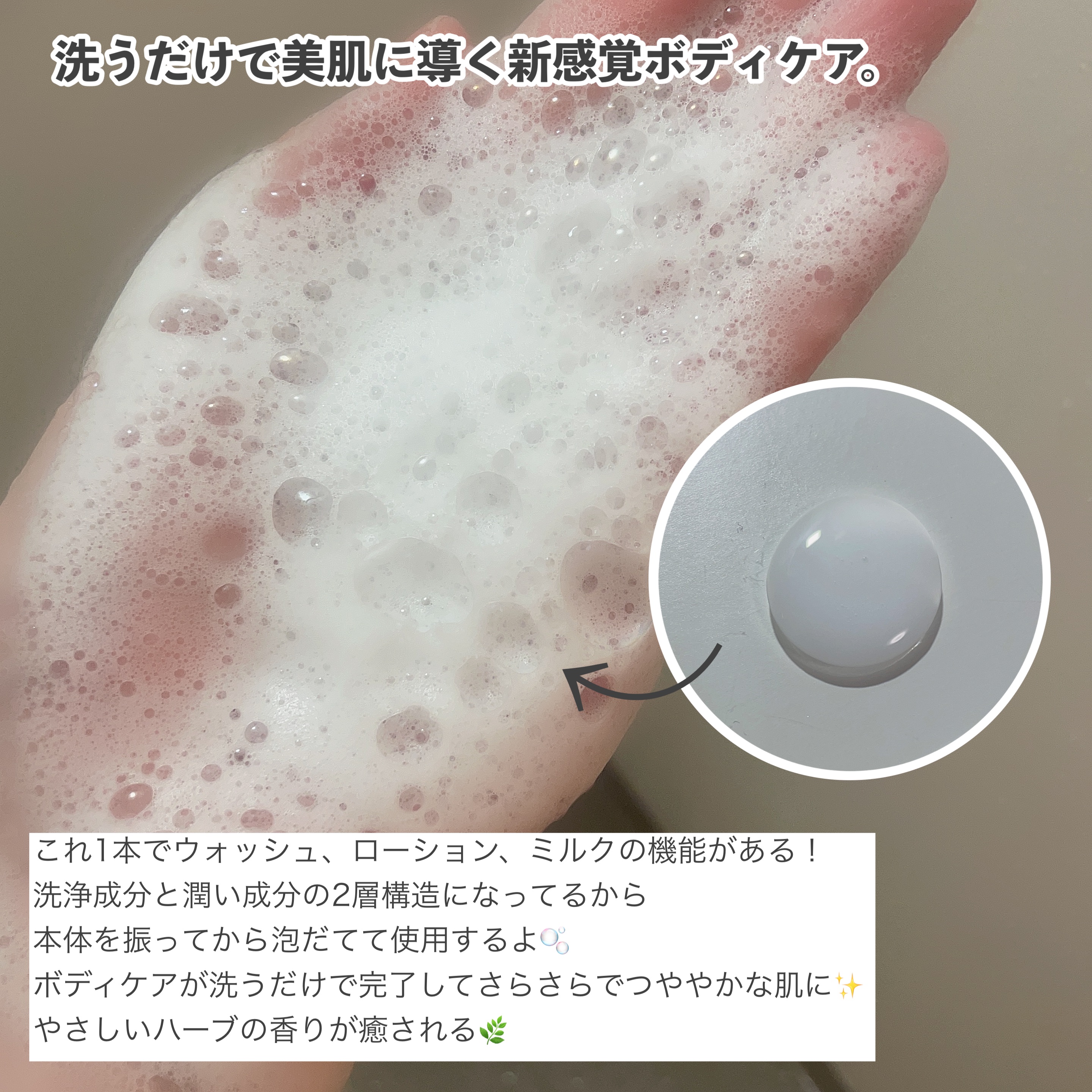 ボディエー  マルチコンディショナー/Å P.P./ボディソープを使ったクチコミ（2枚目）