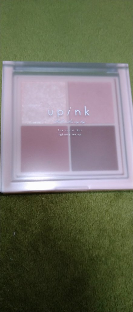 シャインオンステージアイパレット/upink/アイシャドウパレットを使ったクチコミ（2枚目）