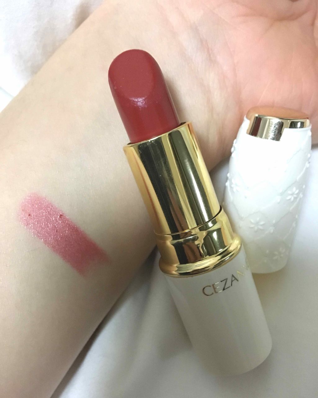 ラスティング リップカラーN/CEZANNE/口紅を使ったクチコミ(1枚目)
